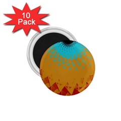 Bluesunfractal 1 75  Magnets (10 Pack) 