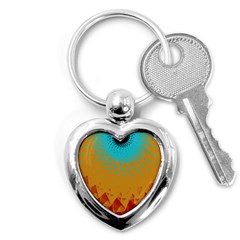 Bluesunfractal Key Chains (heart) 