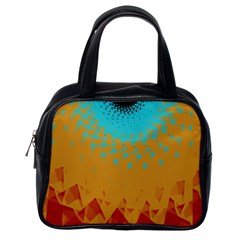 Bluesunfractal Classic Handbags (one Side) by digitaldivadesigns