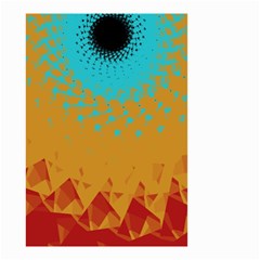 Bluesunfractal Small Garden Flag (two Sides)