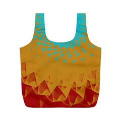 Bluesunfractal Full Print Recycle Bags (m)  by digitaldivadesigns