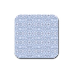 Winter Is Coming Rubber Square Coaster (4 Pack)  by designsbyamerianna