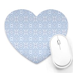 Winter Is Coming Heart Mousepads