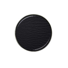 Black Pattern Sand Surface Texture Hat Clip Ball Marker