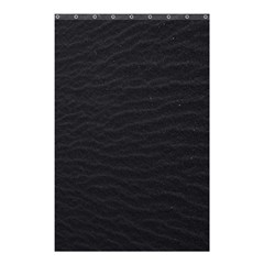 Black Pattern Sand Surface Texture Shower Curtain 48  X 72  (small)  by Amaryn4rt