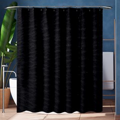 Black Pattern Sand Surface Texture Shower Curtain 60  X 72  (medium)  by Amaryn4rt