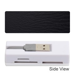 Black Pattern Sand Surface Texture Memory Card Reader (stick) 