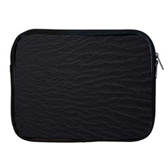 Black Pattern Sand Surface Texture Apple Ipad 2/3/4 Zipper Cases