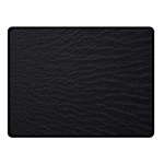 Black Pattern Sand Surface Texture Double Sided Fleece Blanket (Small)  45 x34  Blanket Front