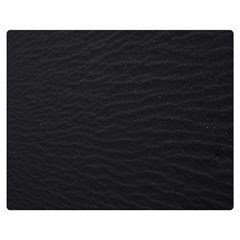 Black Pattern Sand Surface Texture Double Sided Flano Blanket (medium) 