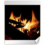 Bonfire Wood Night Hot Flame Heat Canvas 16  x 20   15.75 x19.29  Canvas - 1