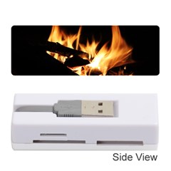 Bonfire Wood Night Hot Flame Heat Memory Card Reader (stick)  by Amaryn4rt