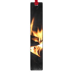 Bonfire Wood Night Hot Flame Heat Large Book Marks