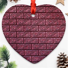 Brick Wall Brick Wall Ornament (heart)