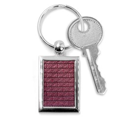 Brick Wall Brick Wall Key Chains (rectangle)  by Amaryn4rt