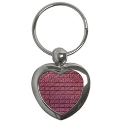 Brick Wall Brick Wall Key Chains (heart) 