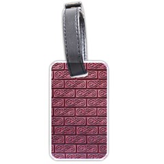 Brick Wall Brick Wall Luggage Tags (one Side) 