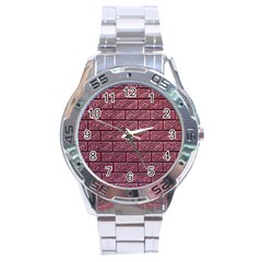 Brick Wall Brick Wall Stainless Steel Analogue Watch