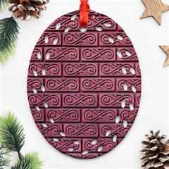 Brick Wall Brick Wall Ornament (oval Filigree)