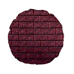 Brick Wall Brick Wall Standard 15  Premium Round Cushions