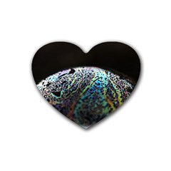 Bubble Iridescent Soap Bubble Heart Coaster (4 Pack) 