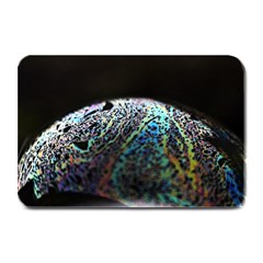 Bubble Iridescent Soap Bubble Plate Mats by Amaryn4rt