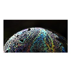 Bubble Iridescent Soap Bubble Satin Shawl by Amaryn4rt