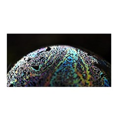 Bubble Iridescent Soap Bubble Satin Wrap by Amaryn4rt