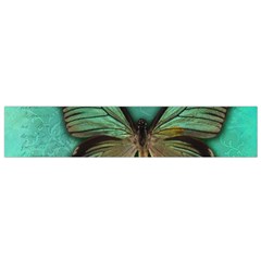 Butterfly Background Vintage Old Grunge Flano Scarf (small)