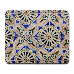 Ceramic Portugal Tiles Wall Large Mousepads by Amaryn4rt