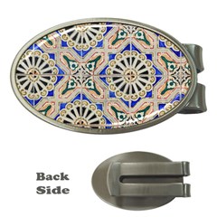 Ceramic Portugal Tiles Wall Money Clips (oval)  by Amaryn4rt