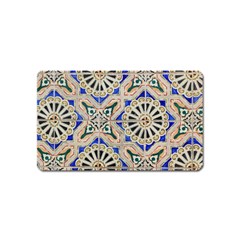 Ceramic Portugal Tiles Wall Magnet (name Card)