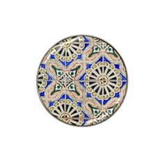 Ceramic Portugal Tiles Wall Hat Clip Ball Marker by Amaryn4rt