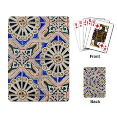 Ceramic Portugal Tiles Wall Playing Card by Amaryn4rt