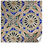 Ceramic Portugal Tiles Wall Canvas 12  x 12   11.4 x11.56  Canvas - 1