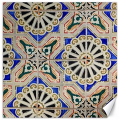 Ceramic Portugal Tiles Wall Canvas 20  X 20   by Amaryn4rt