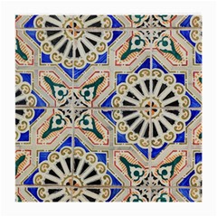 Ceramic Portugal Tiles Wall Medium Glasses Cloth by Amaryn4rt