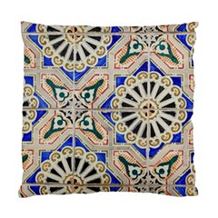 Ceramic Portugal Tiles Wall Standard Cushion Case (one Side) by Amaryn4rt