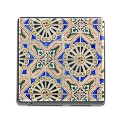 Ceramic Portugal Tiles Wall Memory Card Reader (square)