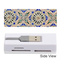 Ceramic Portugal Tiles Wall Memory Card Reader (stick)  by Amaryn4rt