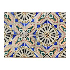 Ceramic Portugal Tiles Wall Double Sided Flano Blanket (mini) 