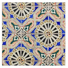 Ceramic Portugal Tiles Wall Large Satin Scarf (square)