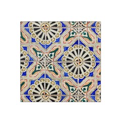 Ceramic Portugal Tiles Wall Satin Bandana Scarf