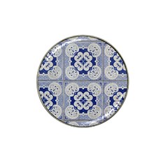 Ceramic Portugal Tiles Wall Hat Clip Ball Marker by Amaryn4rt