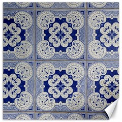 Ceramic Portugal Tiles Wall Canvas 12  X 12   by Amaryn4rt