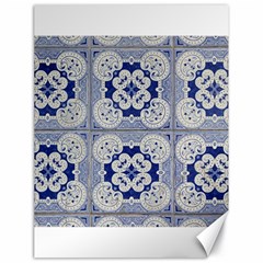 Ceramic Portugal Tiles Wall Canvas 18  X 24   by Amaryn4rt