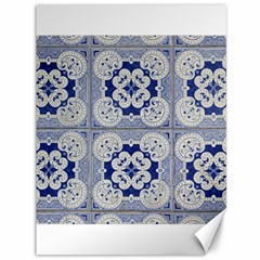 Ceramic Portugal Tiles Wall Canvas 36  X 48   by Amaryn4rt