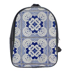 Ceramic Portugal Tiles Wall School Bags(large) 