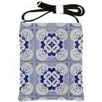 Ceramic Portugal Tiles Wall Shoulder Sling Bags Front