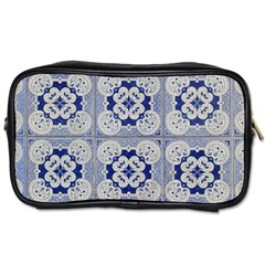 Ceramic Portugal Tiles Wall Toiletries Bags 2-side